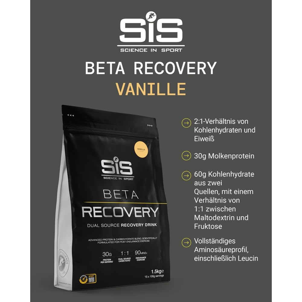 science-in-sport-beta-recovery-pulver-vanille-1-5kg image 2