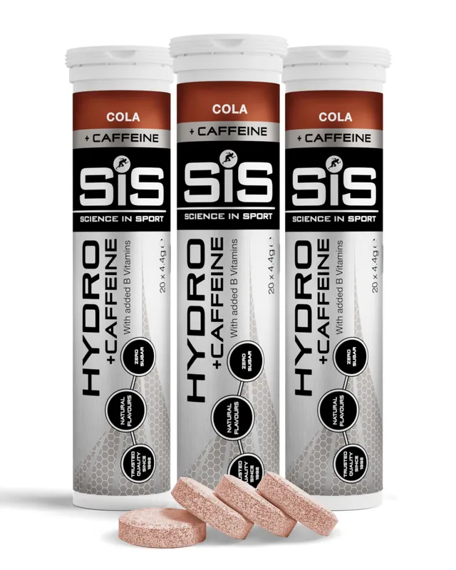 science-in-sport-go-hydro-koffein-brausetabletten-cola-3x20-elektrolyte image 1