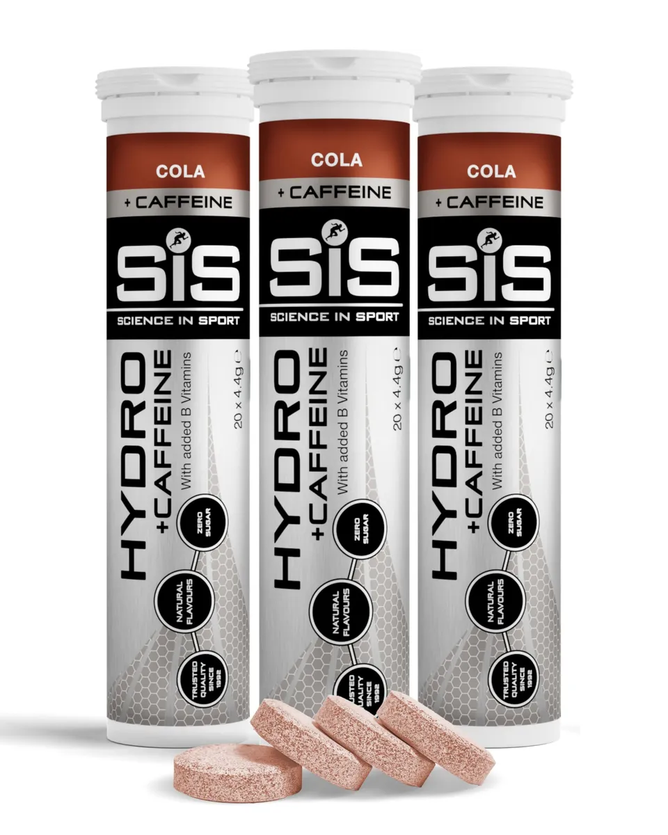 science-in-sport-go-hydro-koffein-brausetabletten-cola-3x20-elektrolyte image 1