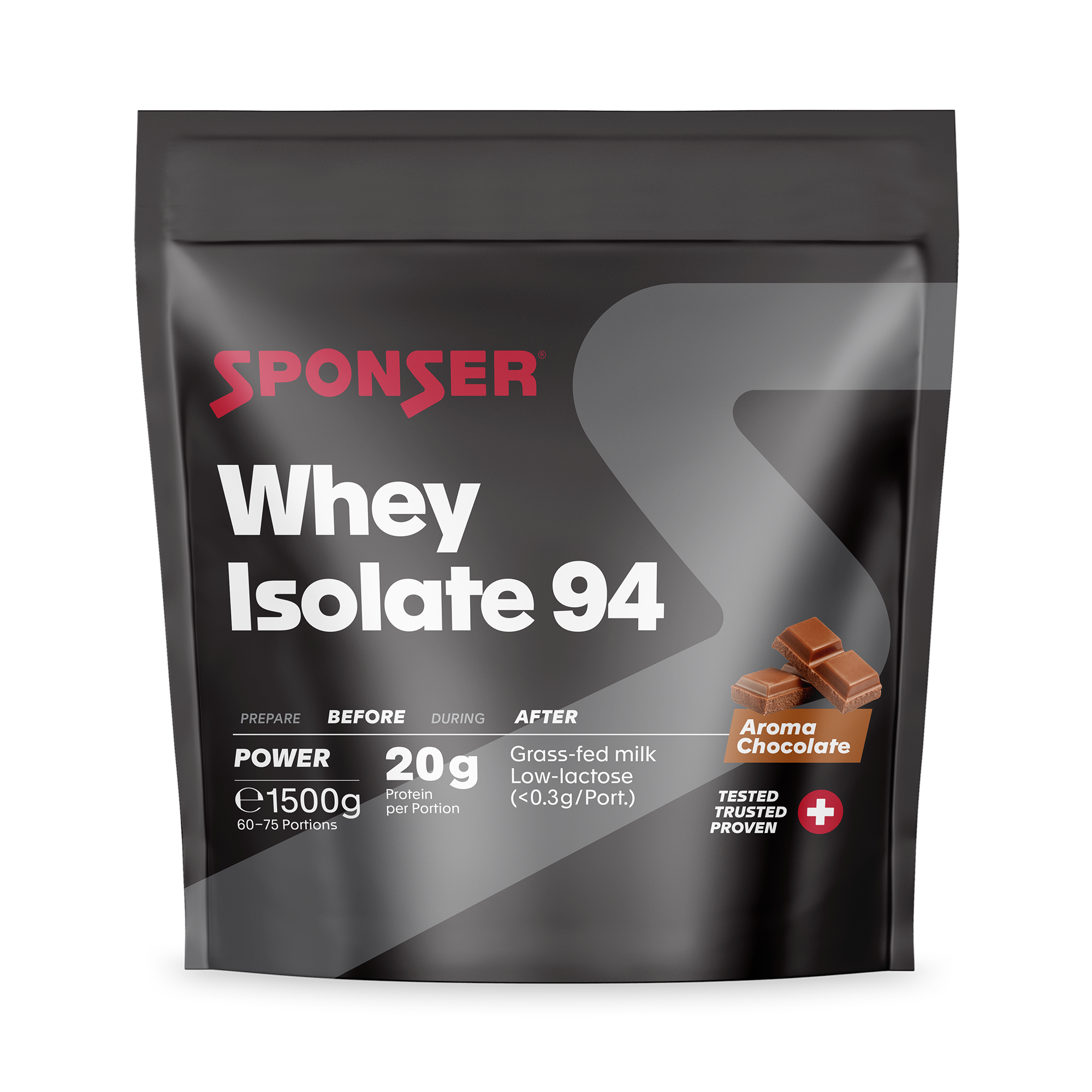 sponser-whey-isolate-94-proteinpulver-chocolate image 3