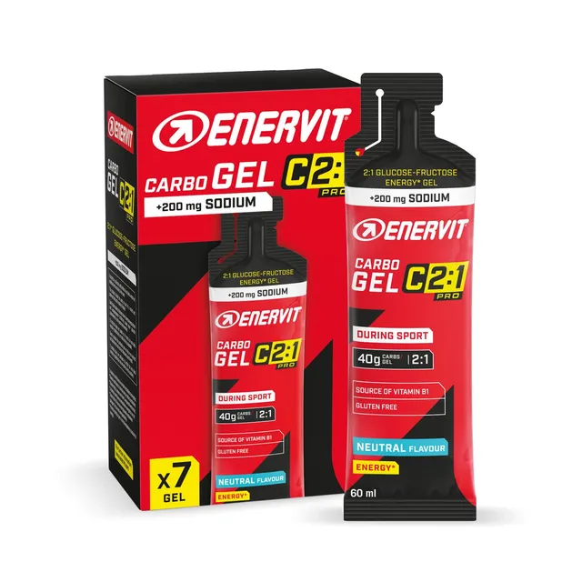enervit-carbo-gel-c2-1pro-mit-natrium-energie-gel-mit-40-g-kohlenhydraten-2-1-ma image 1