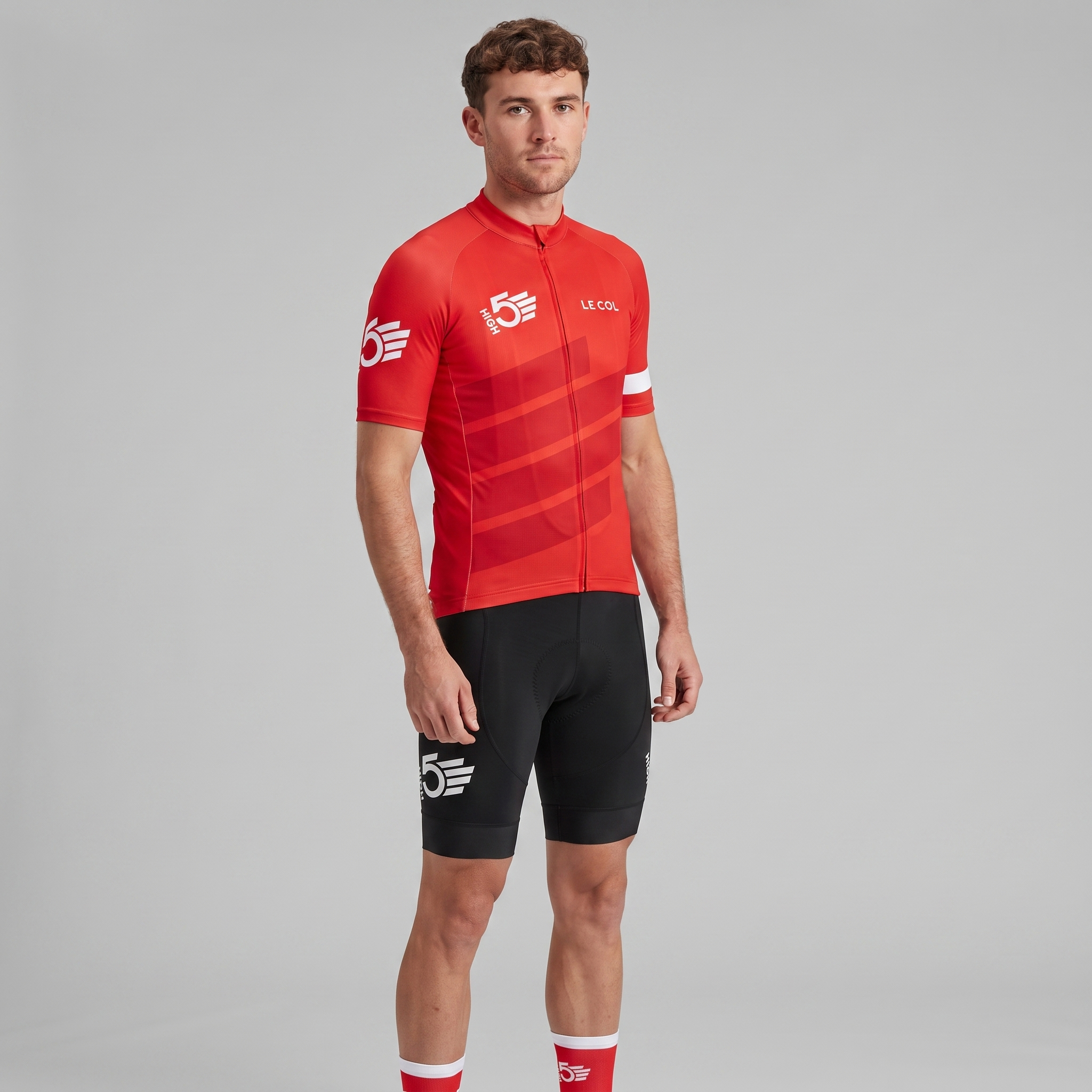 high5-x-le-col-bib-shorts-herren-radhose-jersey image 8