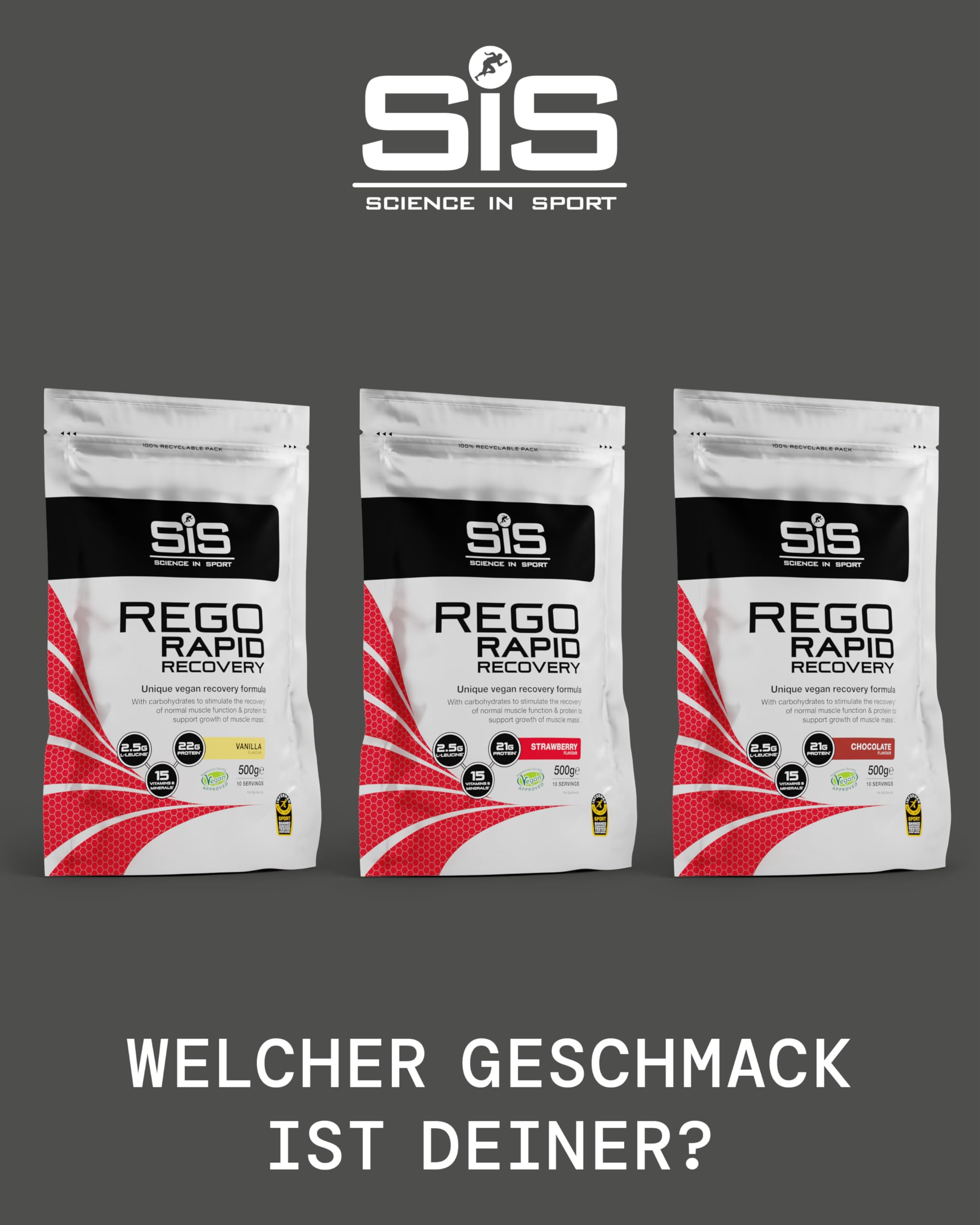science-in-sport-rego-rapid-recovery-erdbeere-500-g-pulver image 6