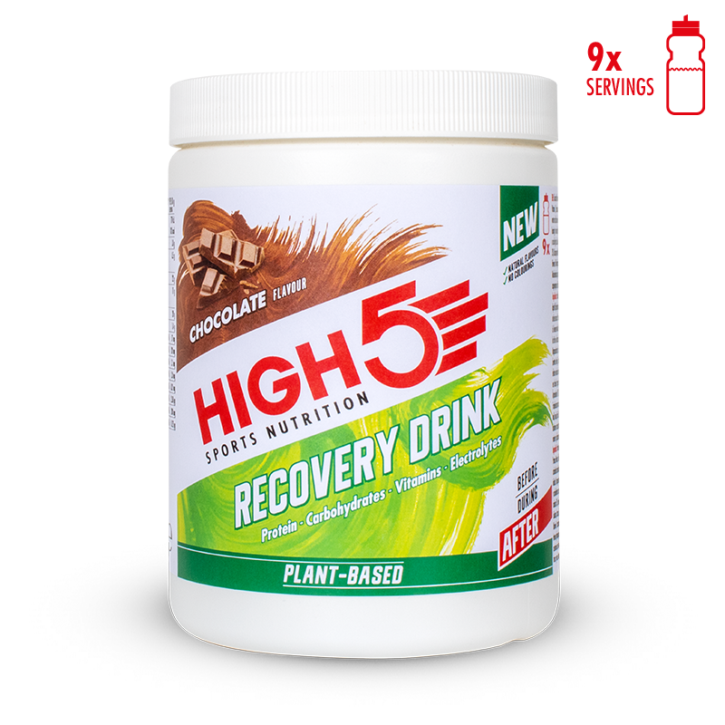 high5-plant-based-recovery-drink-450g-chocolate image 1