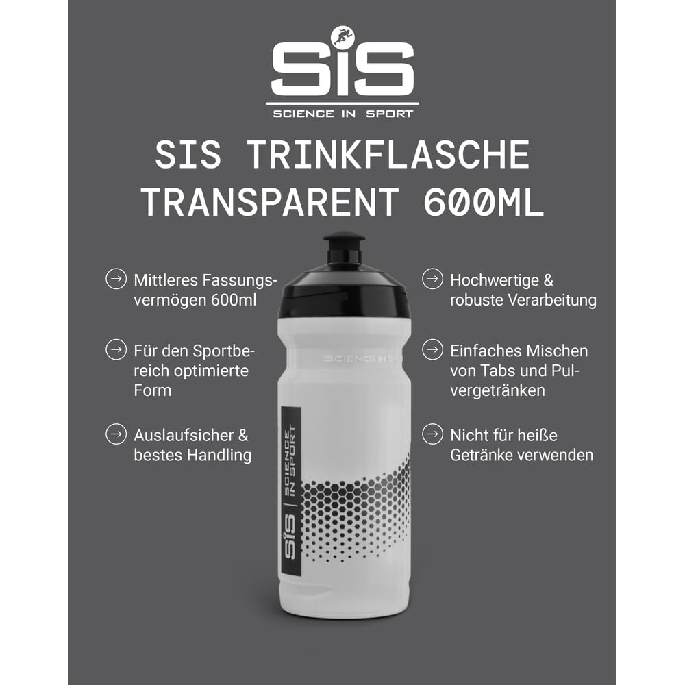 science-in-sport-sportflasche-600-ml-transparent image 2