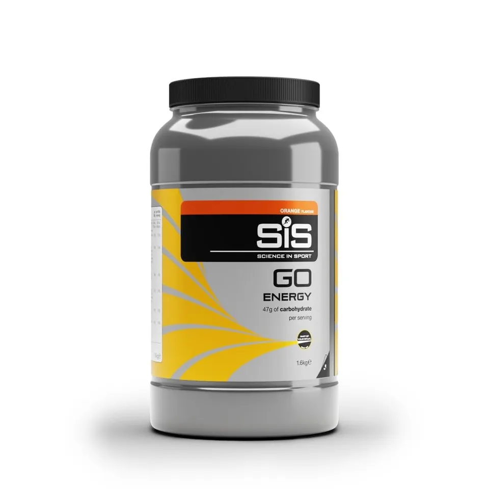 science-in-sport-go-energy-getr-nkepulver-1-6-kg-orange-vegan-47-g-kohlenhydrate image 1
