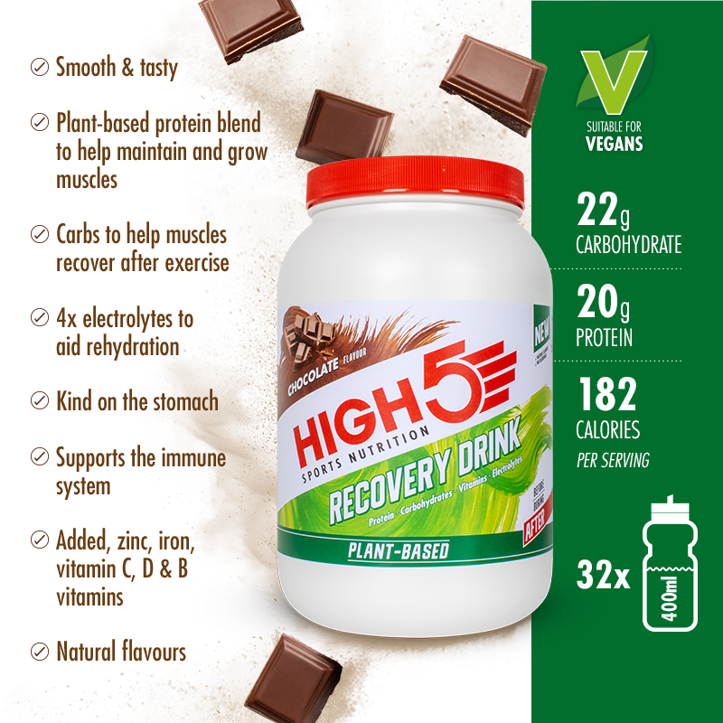 high5-plant-based-recovery-drink-1-6kg-schokolade image 2