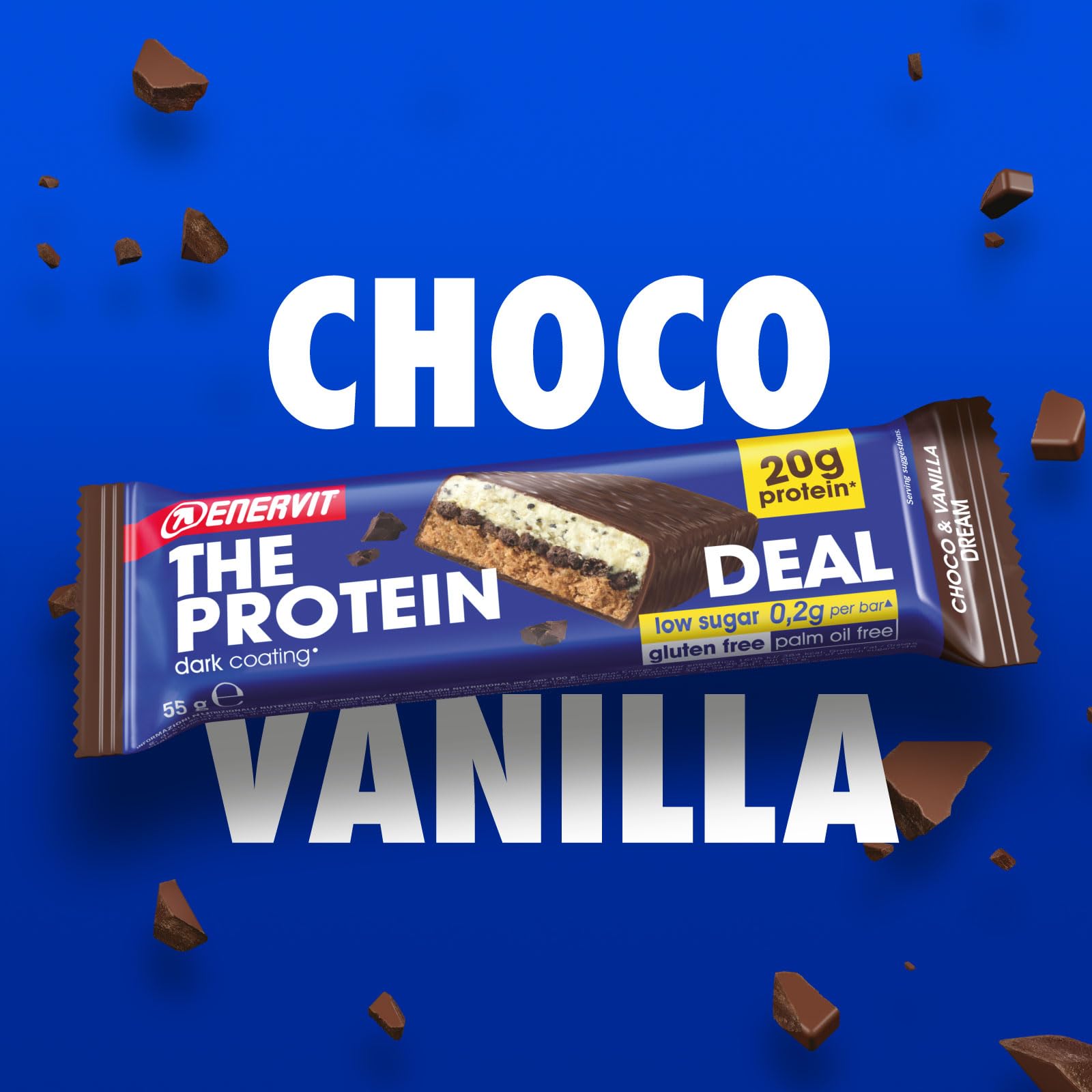 enervit-the-protein-deal-choco-vanilla-dream-proteinriegel-mit-20g-protein-0-2g- image 2