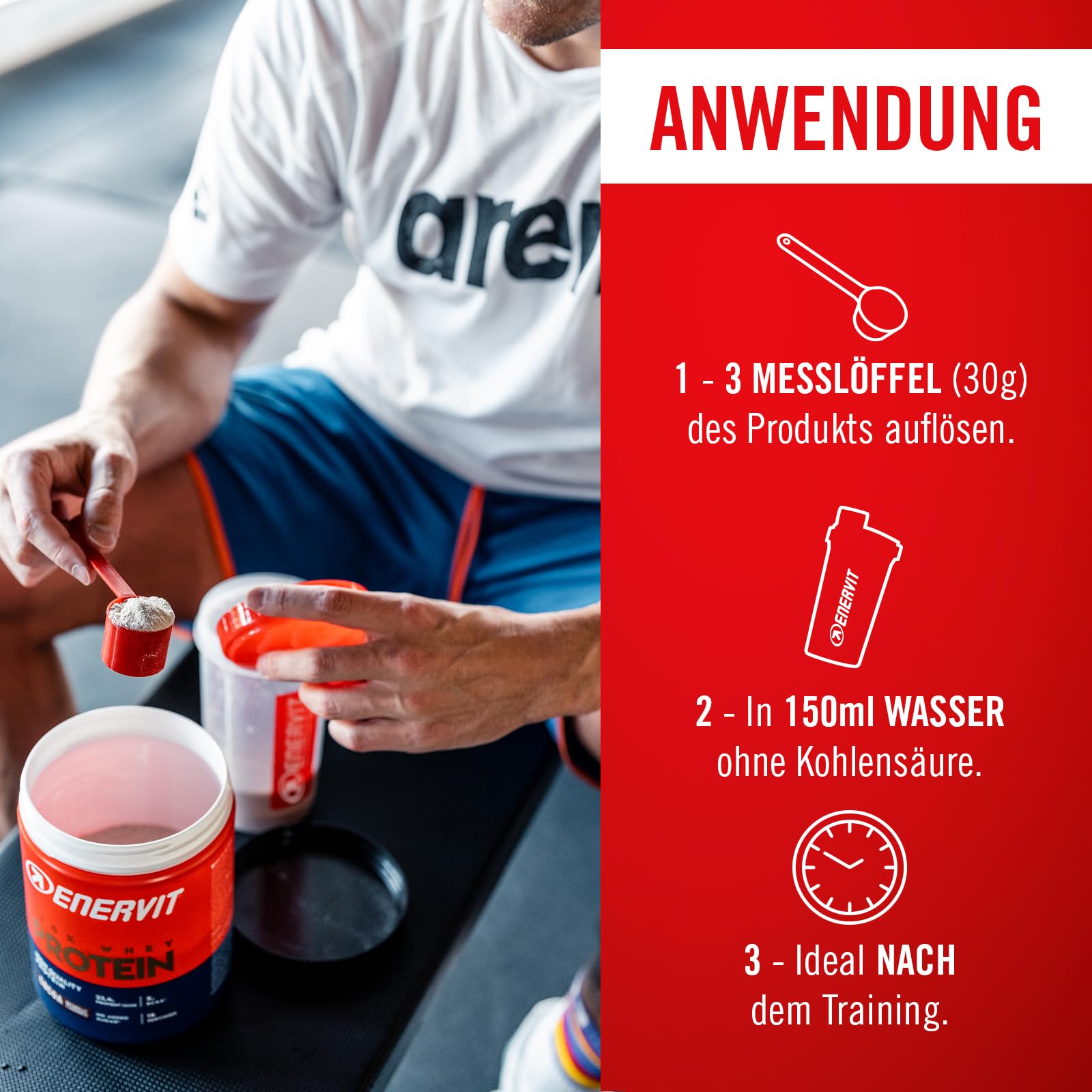 enervit-100-whey-protein-vanille-proteinpulver-420-g image 4