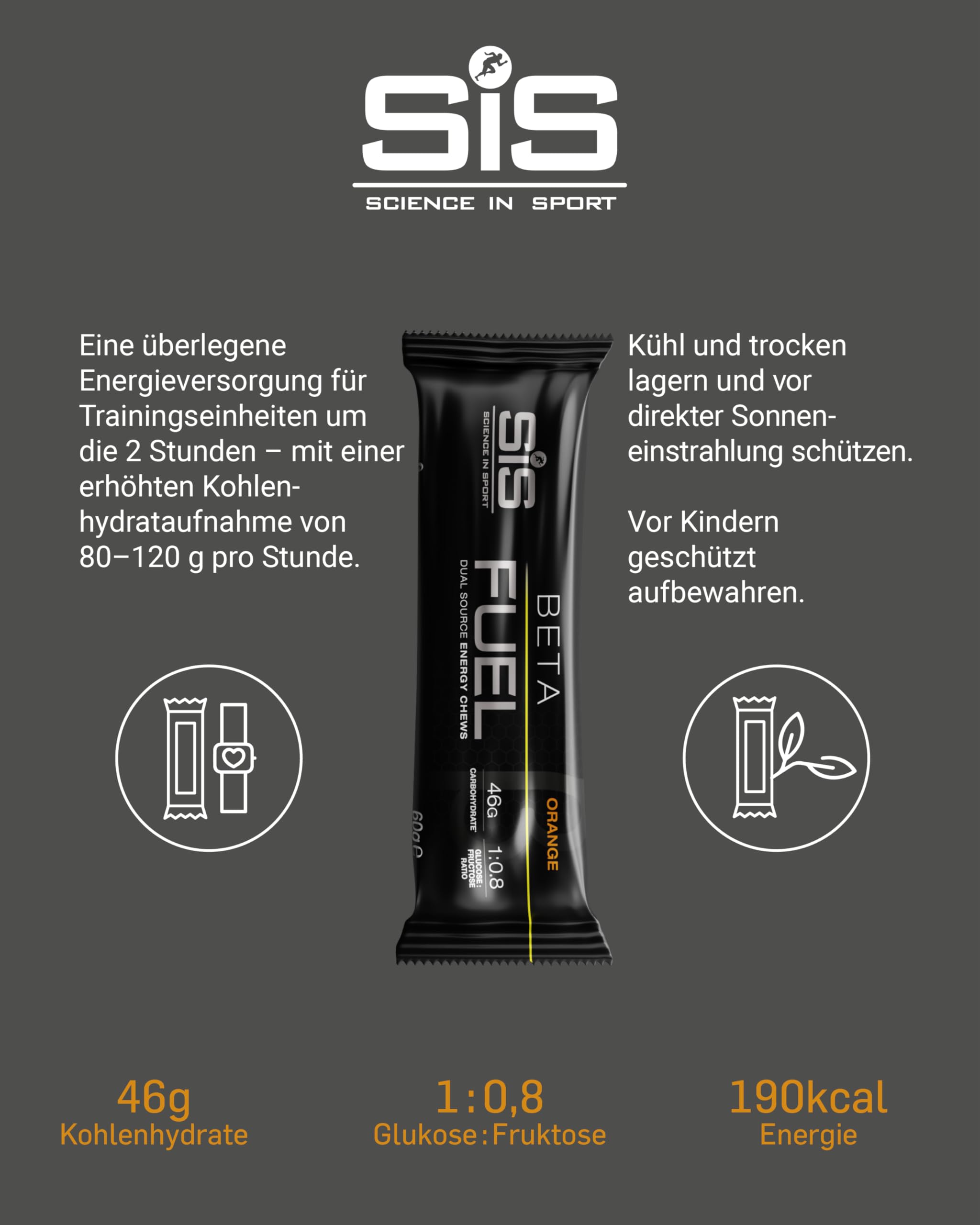 science-in-sport-beta-fuel-energie-kaubonbons-20-x-60g-orange-mit-45g-kohlenhydr image 5