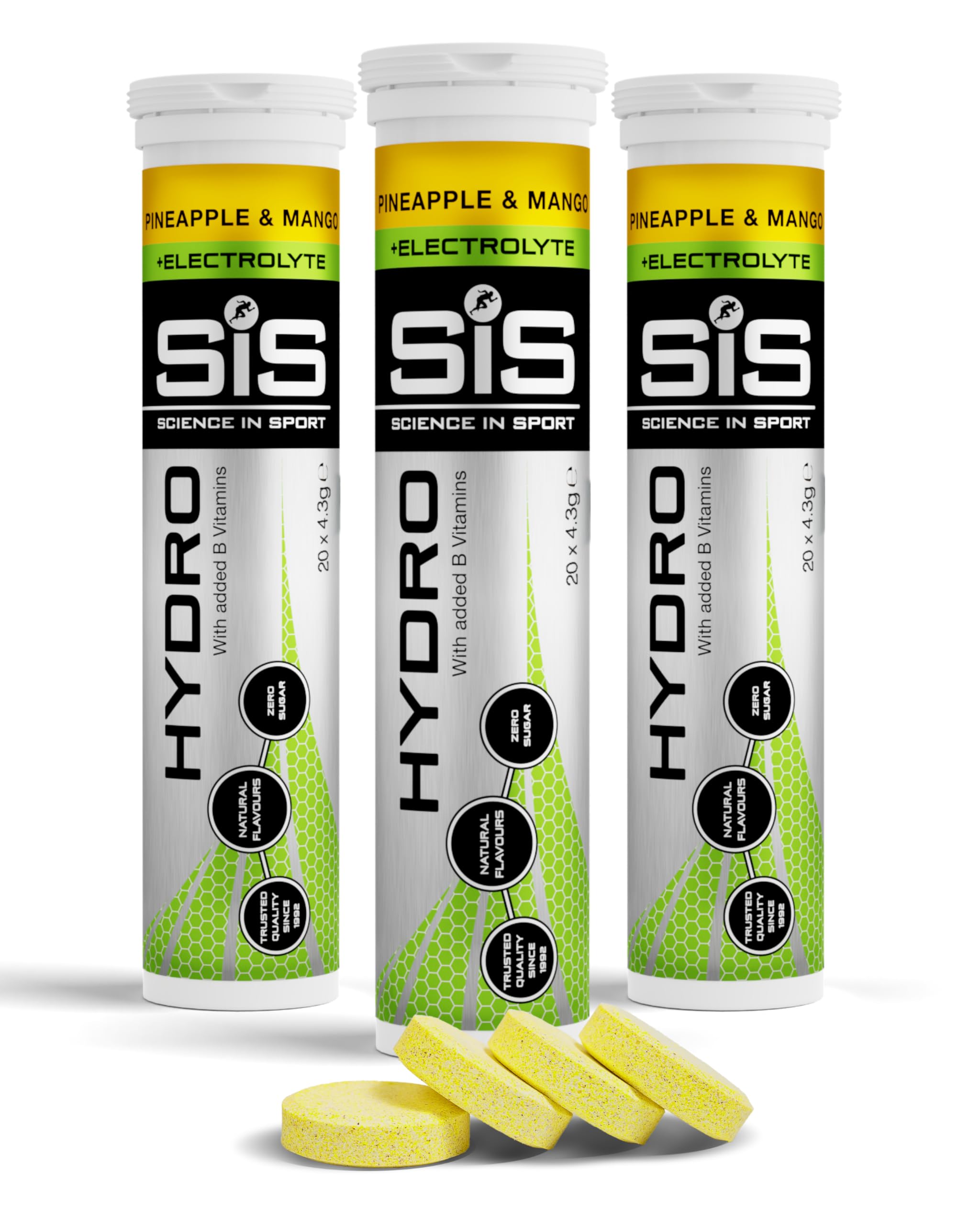 science-in-sport-hydro-tabletten-3-x-20-brausetabletten-ananas-mango-zucker-und- image 1