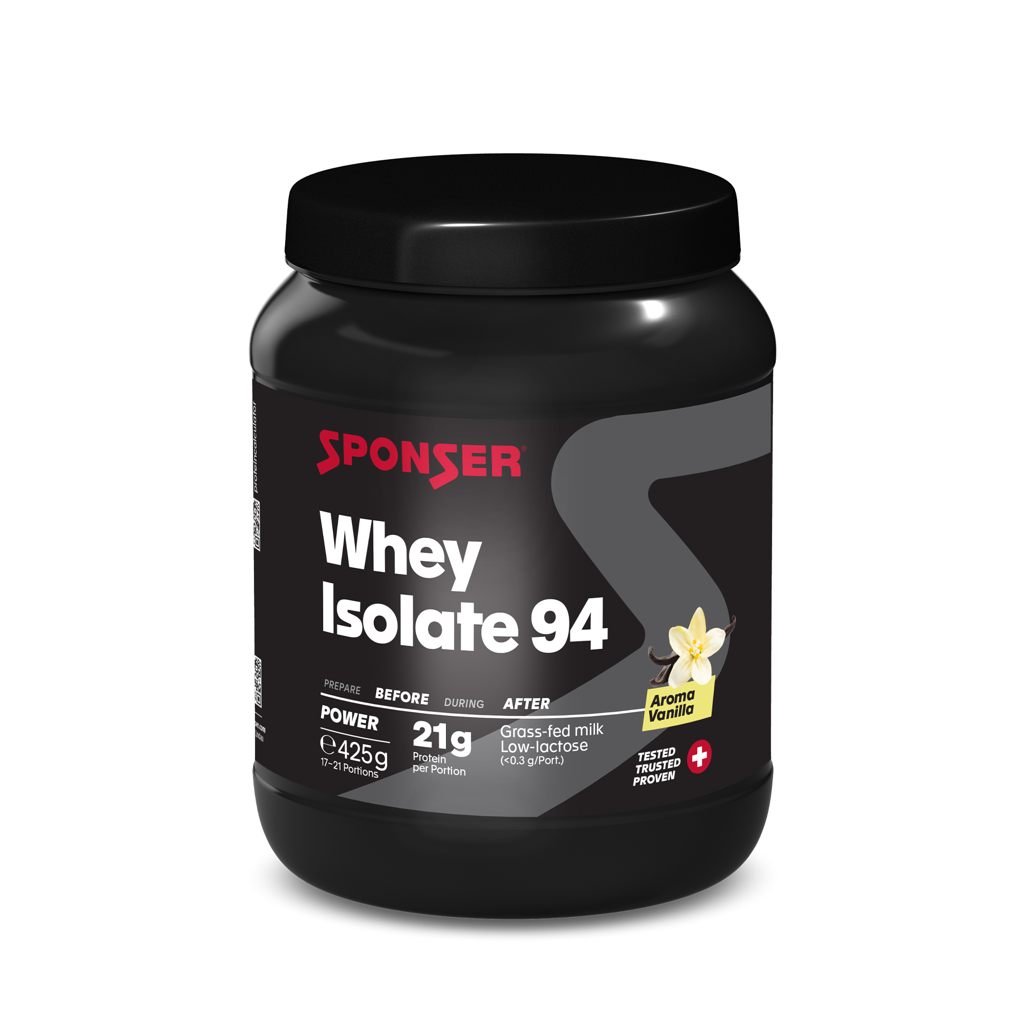 sponser-whey-isolate-94-molkenprotein-vanilla image 1
