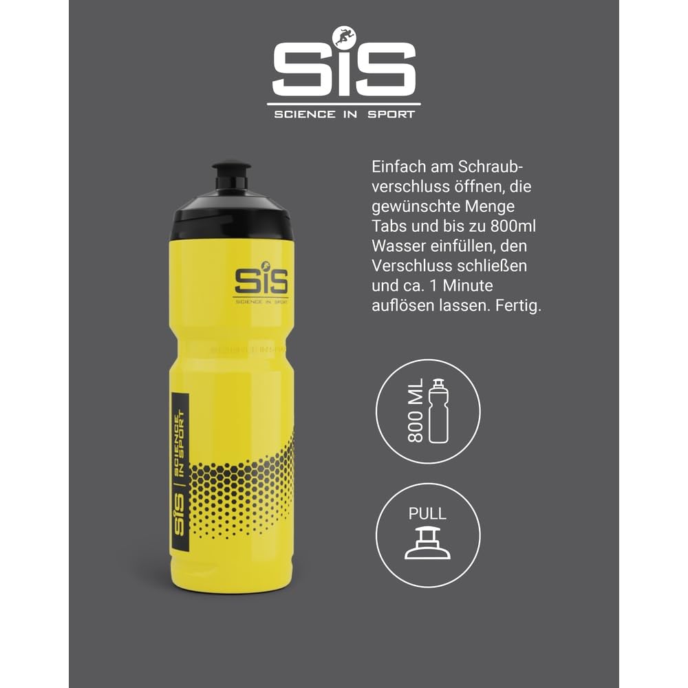 science-in-sport-sportflasche-800-ml-gelb-trinkflasche image 4
