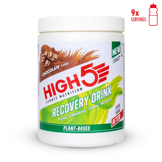 high5-plant-based-recovery-drink-450g-chocolate image 1