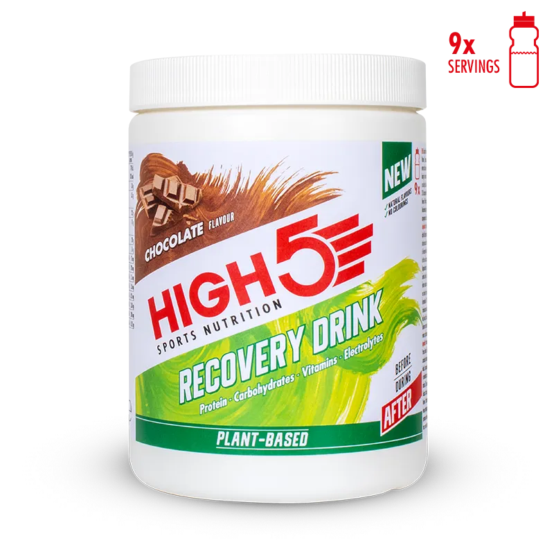 high5-plant-based-recovery-drink-450g-chocolate image 1