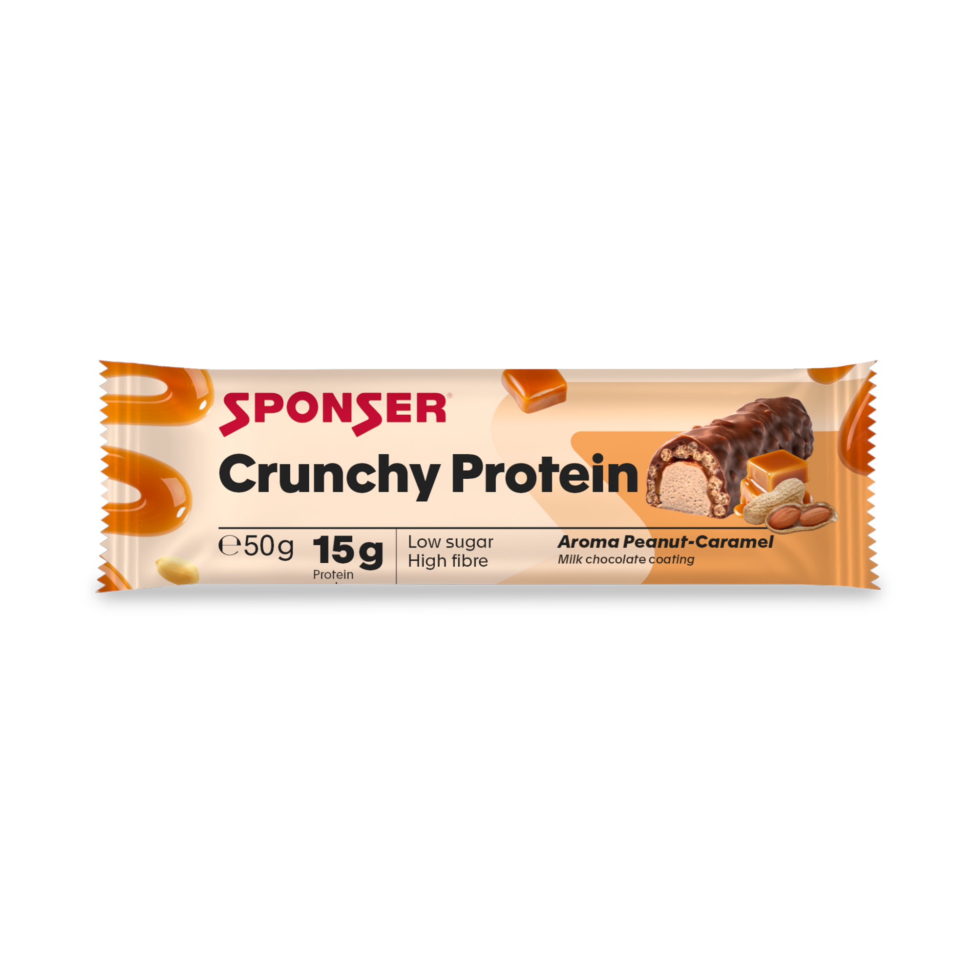 sponser-crunchy-protein-riegel-peanut-caramel image 1