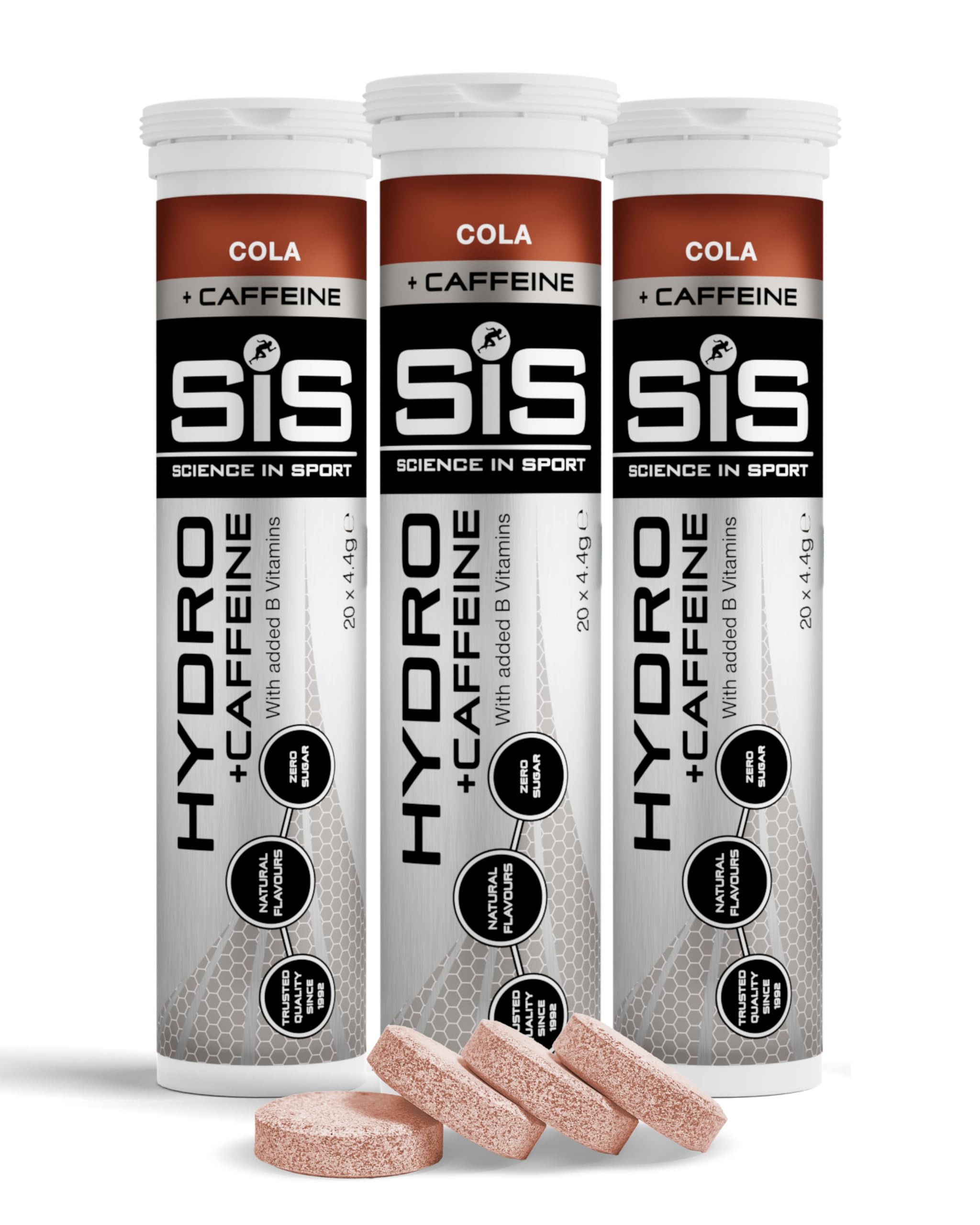 science-in-sport-go-hydro-koffein-brausetabletten-cola-3x20-elektrolyte image 1