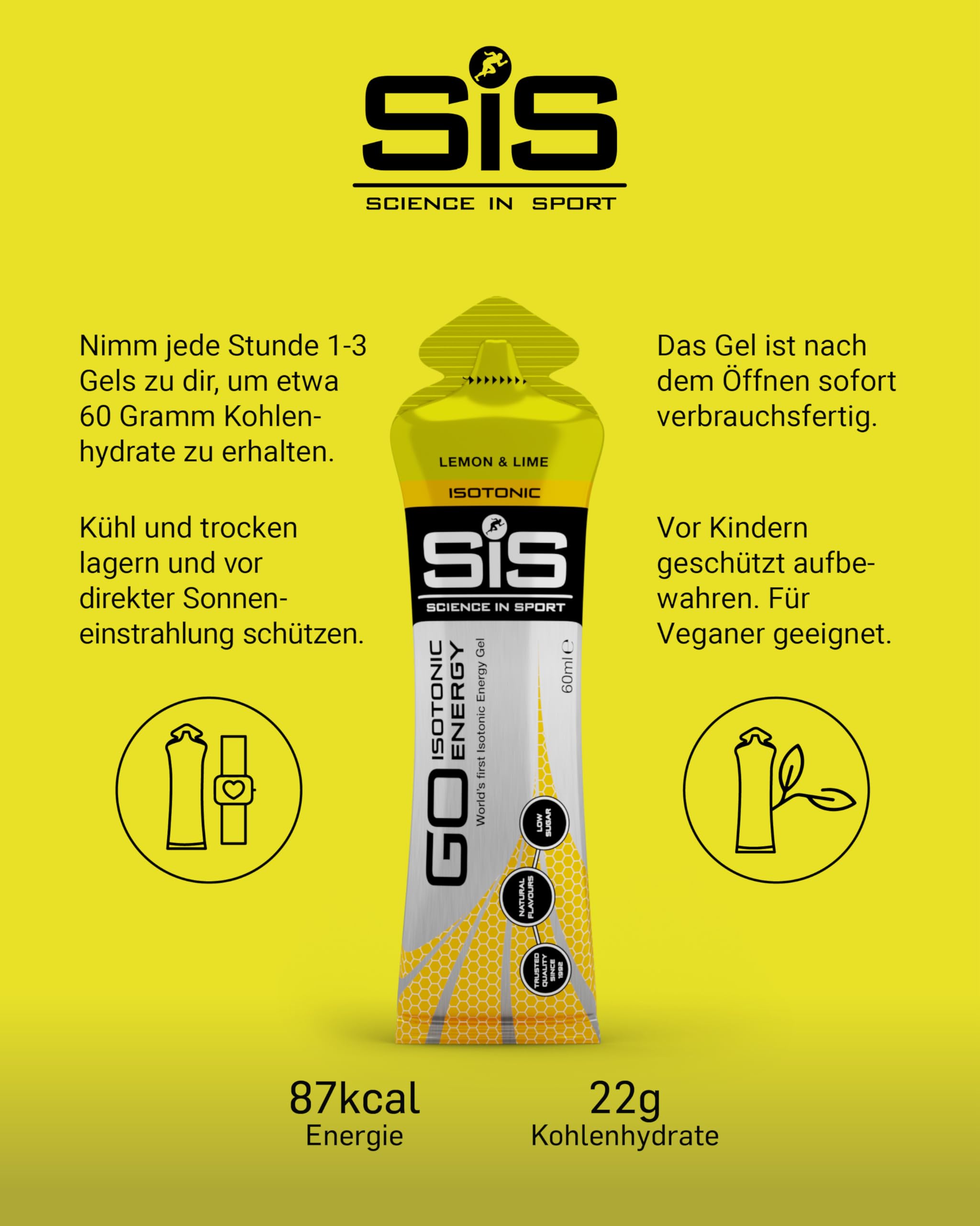 science-in-sport-go-isotonic-energy-gel-6-x-60-ml-zitrone-limette image 4