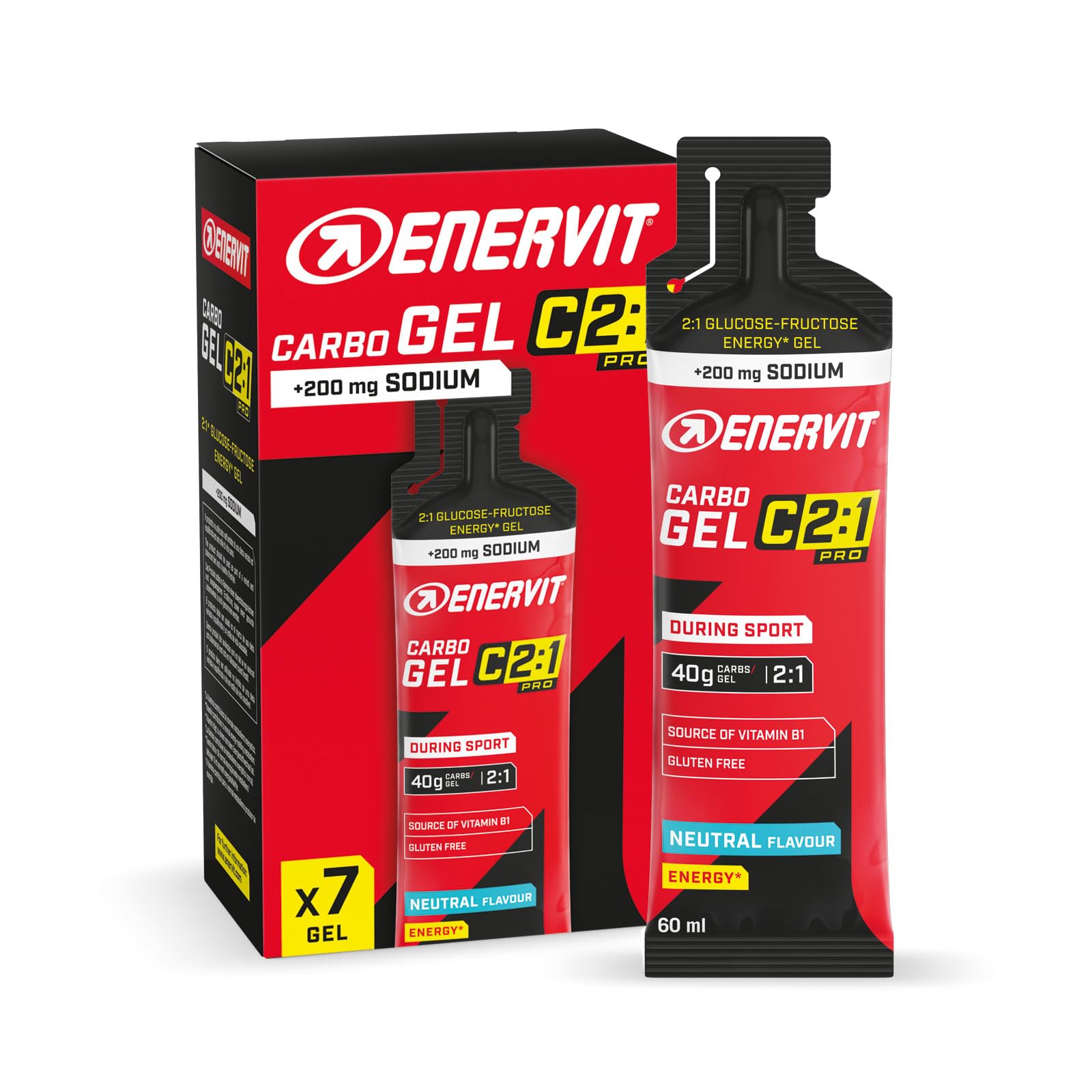 enervit-carbo-gel-c2-1pro-mit-natrium-energie-gel-mit-40-g-kohlenhydraten-2-1-ma image 1