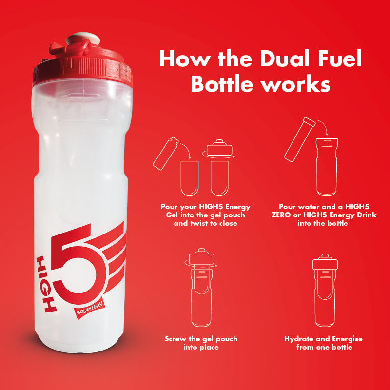 high5-dual-fuel-sports-bottle-750-ml-trinkflasche-mit-gel-fach-und-switch-ventil image 2