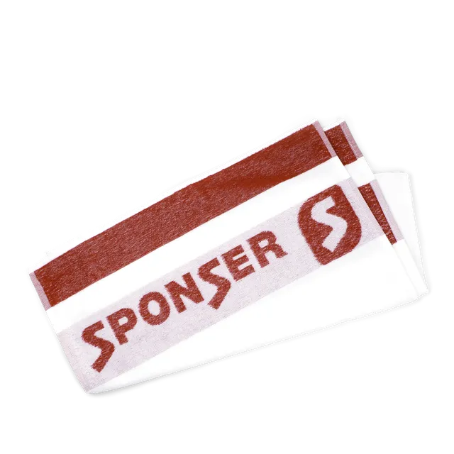 sponser-sporthandtuch-frottee-weiss-rot image 1
