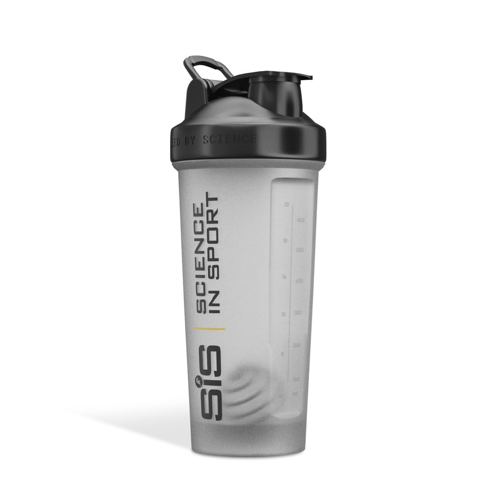 science-in-sport-sportflasche-700ml-transparenter-shaker-mit-easy-mix-system-aus image 1