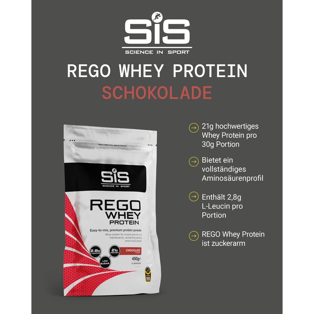 science-in-sport-rego-whey-protein-450g-schokolade image 2