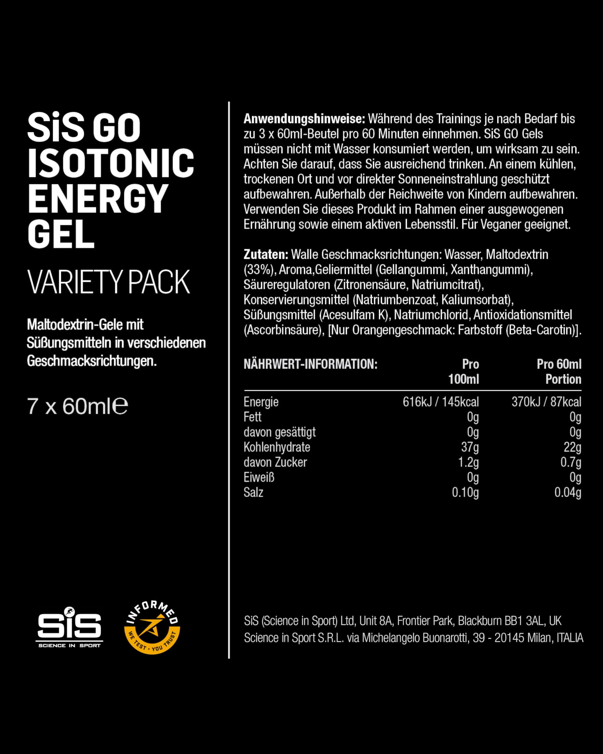 science-in-sport-go-isotonic-energy-gel-mixed-7-x-60-ml image 5