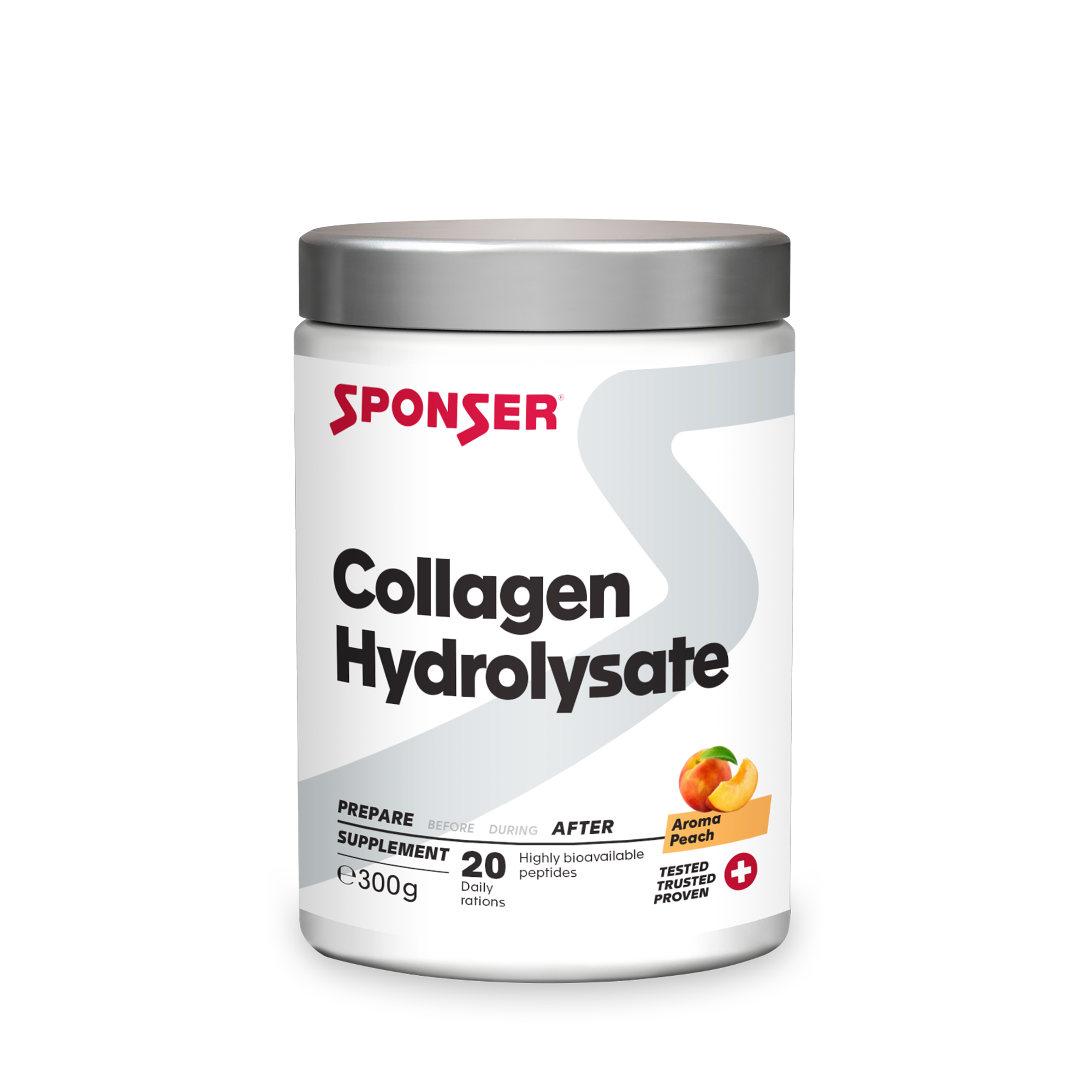 sponser-collagen-hydrolysate-peach-aromatisiertes-getr-nkepulver-mit-bovinem-kol image 1