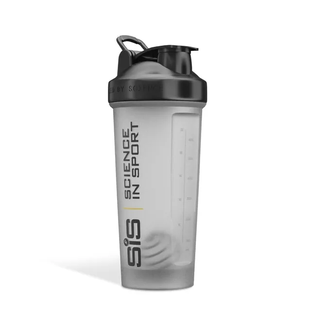 science-in-sport-sportflasche-700ml-transparenter-shaker-mit-easy-mix-system-aus image 1