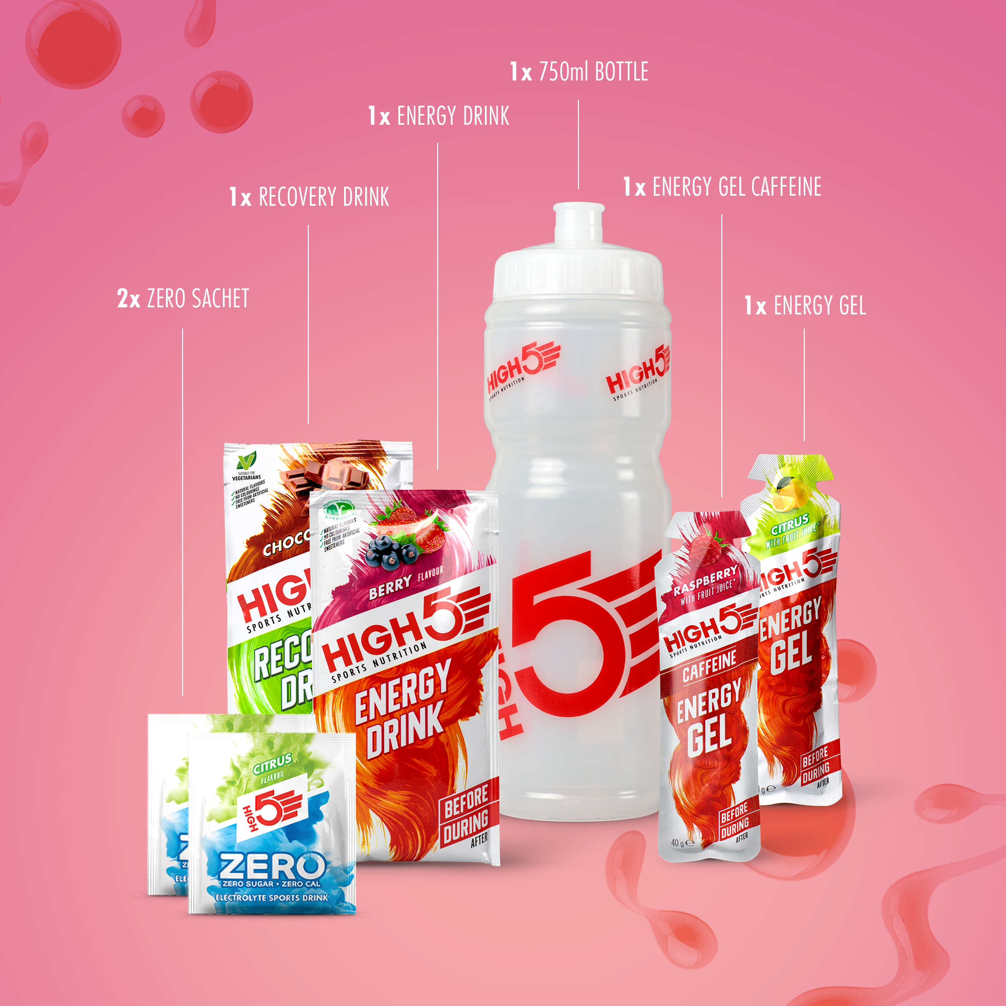 high5-starter-nutrition-pack-energy-hydration-recovery-multipack image 2