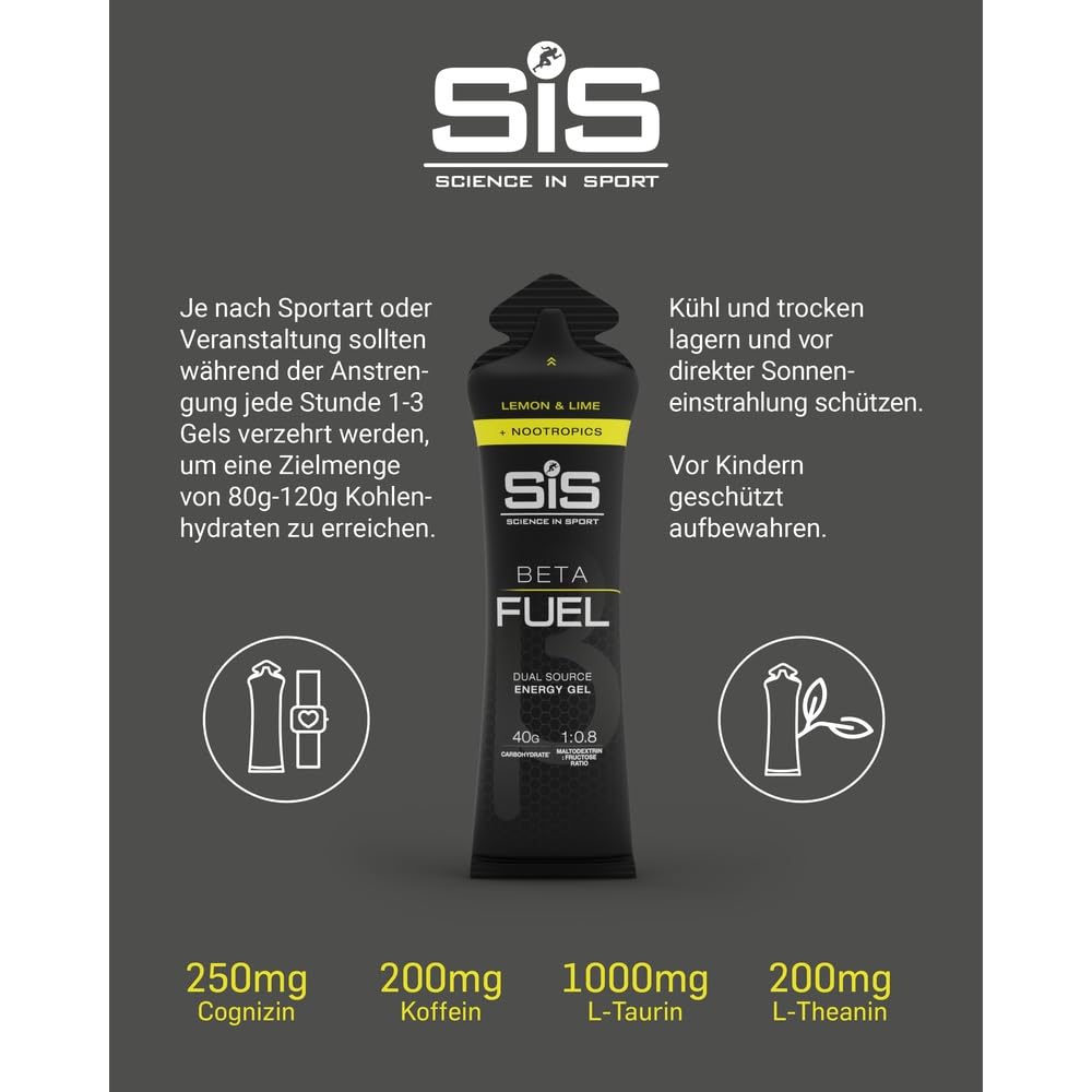 science-in-sport-beta-fuel-nootropics-gel-zitrone-limette-6-x-60ml-mit-40g-kohle image 4