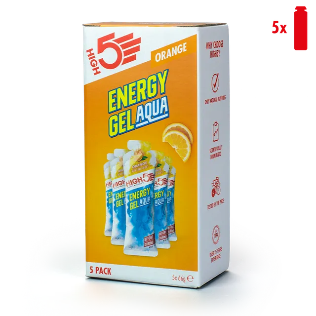 high5-energy-gel-aqua-5-pack-orange-energie-gel image 1